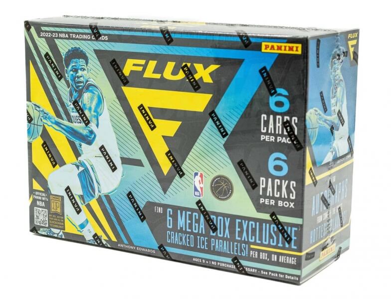 2022-2023 NBA karty Panini Flux Mega Box - 2.
Řada Flux pro tento rok byla vysoce alokována a tak k prodeji máme jen několik kusů.
Jedná se o drobně poškozené zboží, je poškozený obal.