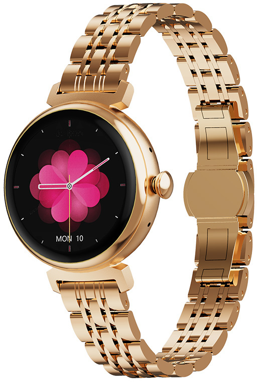 Wotchi AMOLED Smartwatch DM70 – Gold – Gold.