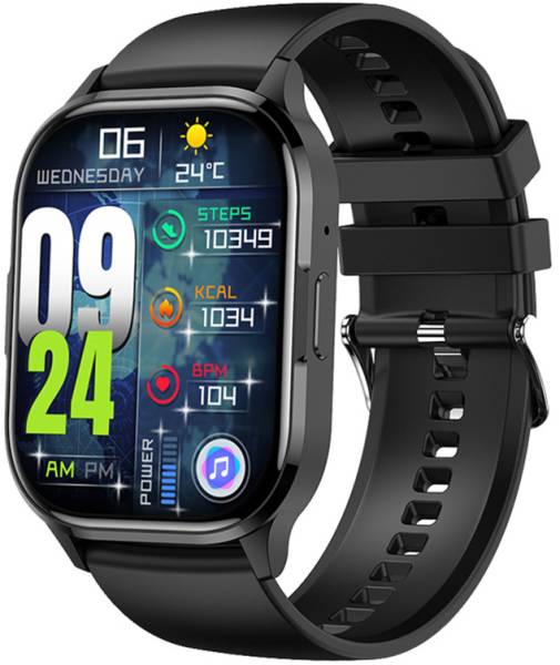 Wotchi AMOLED Smartwatch W21HK – Black - Black.