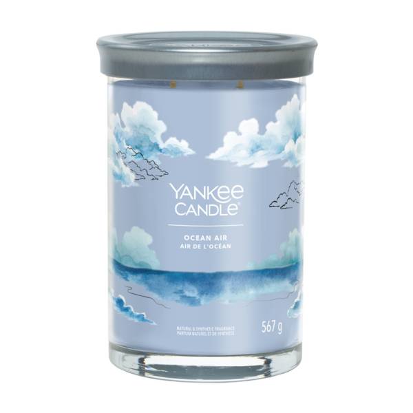 Yankee Candle Aromatická svíčka Signature tumbler velký Ocean Air 567 g.