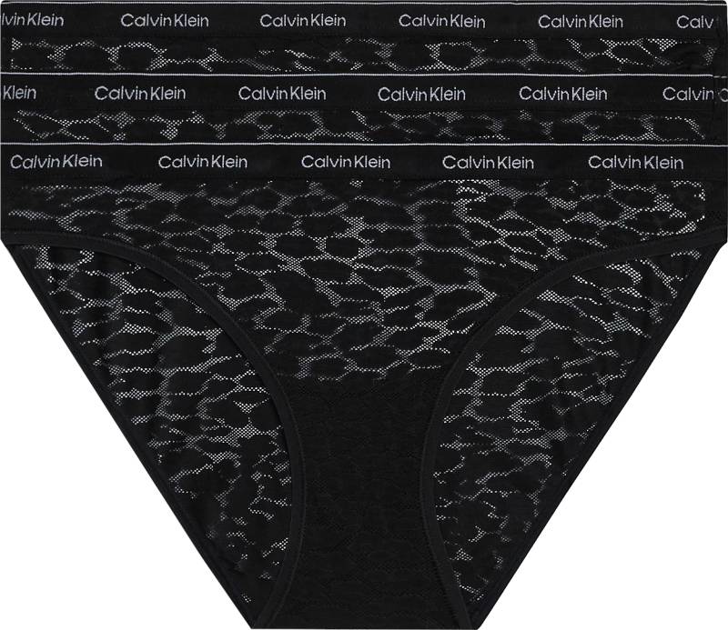 Calvin Klein 3 PACK - dámské kalhotky Bikini QD5069E-UB1 M.