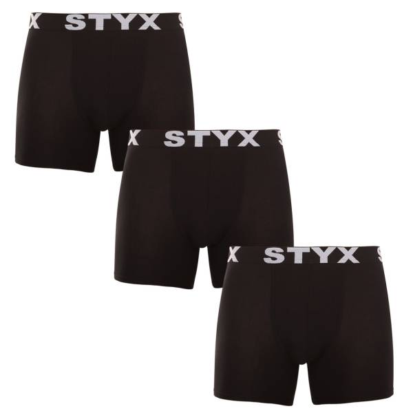 3PACK pánské boxerky Styx long sportovní guma černé (3U960) XXL, trenky / trenýrky.
Sportovní boxerky Styx pro dokonalý komfort
Pánské boxerky Styx patří k našim nejprodávanějším produktům a my se tomu rozhodně nedivíme.
Spodní prádlo Styx patří k těm nejoblíbenějším
Česká značka Styx je mezi zákazníky známá především díky svým trenkám s výrazným designem a zářivými barvami, které mají dokonale mladistvý vzhled.