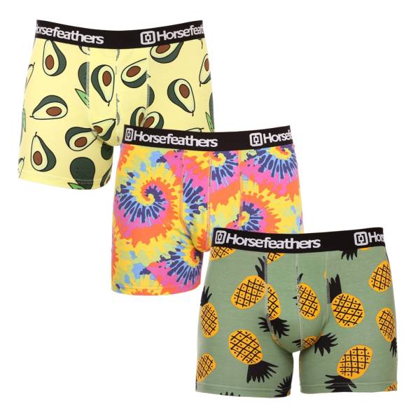 3PACK pánské boxerky Horsefeathers Sidney (AM164DGK) XL, trenky / trenýrky.
Pro boxerkomily tu máme jednu lahůdku od české značky Horsefeathers.