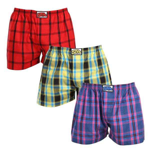 3PACK pánské trenky Styx klasická guma vícebarevné (3A103123) M, trenýrky.
Barevné bavlněné trenky pro každodenní pohodlí
Pánské trenýrky Styx jsou vyrobeny ze 100% bavlny.
Česká značka Styx nabízí zábavu i prvotřídní kvalitu
Spodní prádlo Styx si oblíbí zejména ti, pro které je důležitá osobitost.