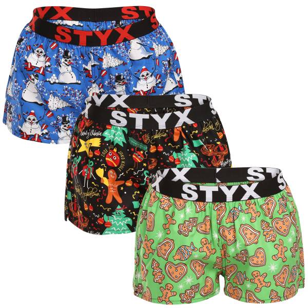 3PACK dámské trenky Styx art sportovní guma vícebarevné (3T17134) L, trenýrky.
Hledáte do vašeho šatníku pohodlné trenky ze 100% bavlny s perfektním střihem?
   
Dámské sportovní trenky Styx jsou stálicemi v šatníku českých dam a slečen.
Co se týká praní - pojďme se domluvit, že je budete prát pouze na 30°C a nebudete je sušit v sušičce, jinak by se mohlo stát, že už nebude možné je nosit - více se dozvíte níže v klasických informacích o produktu.