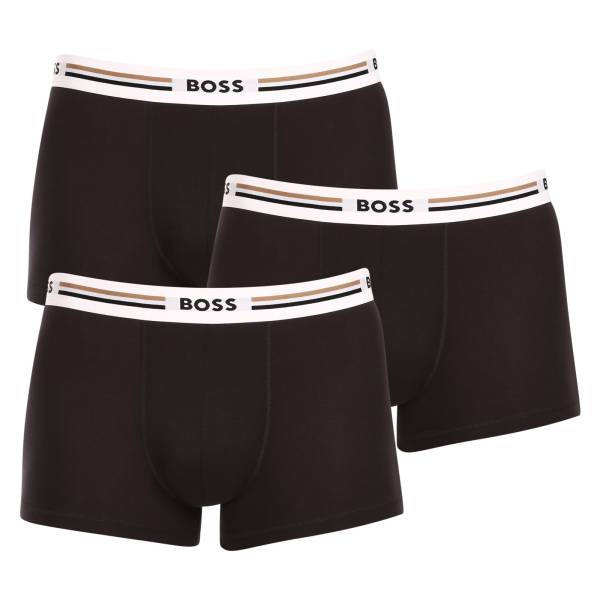 3PACK pánské boxerky BOSS černé (50492200 001) S, trenky / trenýrky.
Boxerky BOSS to je prvotřídní kvalita, za kterou stojí světová ikonická značka pánského spodního prádla.
 
Boxerky od značky BOSS patří mezi naprosté legendy mezi spodním prádlem.