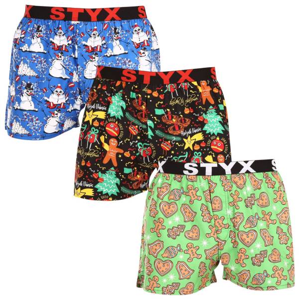 3PACK pánské trenky Styx art sportovní guma vícebarevné (3B17134) XL, trenýrky.
Barevné bavlněné trenky pro každodenní pohodlí
Pánské trenýrky Styx jsou vyrobeny ze 100% bavlny.
Česká značka Styx nabízí zábavu i prvotřídní kvalitu
Spodní prádlo Styx si oblíbí zejména ti, pro které je důležitá osobitost.