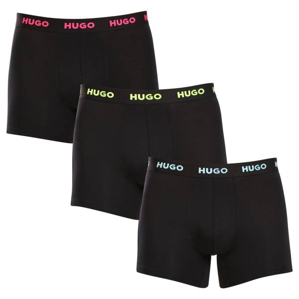 3PACK pánské boxerky HUGO černé (50503079 971) M, trenky / trenýrky.
Boxerky BOSS to je prvotřídní kvalita, za kterou stojí světová ikonická značka pánského spodního prádla.
 
Boxerky od značky BOSS patří mezi naprosté legendy mezi spodním prádlem.