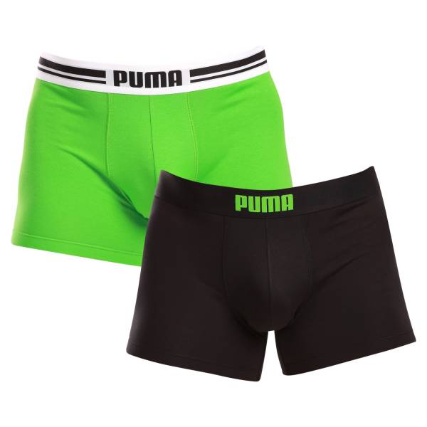 2PACK pánské boxerky Puma vícebarevné (701226763 009) XL, trenky / trenýrky.
Boxerky Puma patří do kategorie pánského spodního prádla, které přes svou kvalitu vyčnívají svou velice dostupnou cenou.
 
Boxerky Puma jsou ušity z bavlny s příměsí elastanu, díky tomu skvěle sedí a nikde se nezařezávají.
A jak je to s praním?