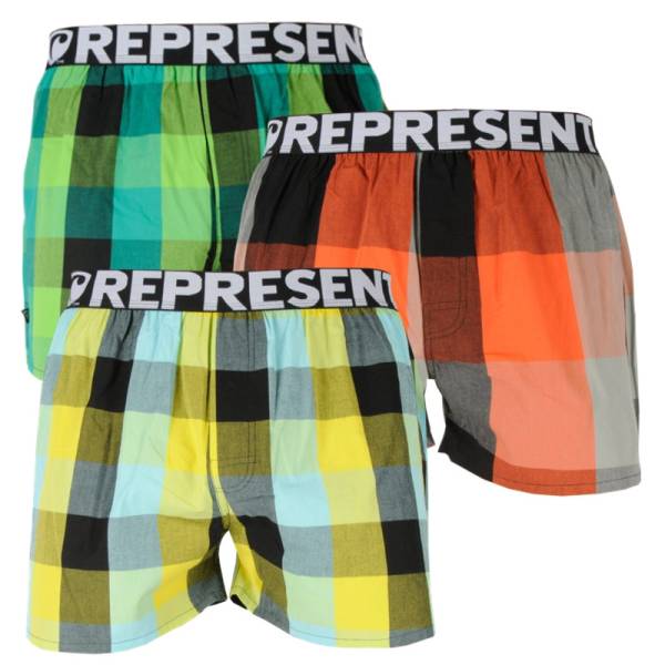 3PACK pánské trenky Represent Mikebox (2576263) M, trenýrky.
Trenýrky Represent pro stylové muže
Pánské trenýrky patří právem k nejoblíbenějším kouskům spodního prádla v mužském šatníku.
Spodní prádlo Represent ti dopřeje maximální komfort
Česká značka spodního prádla Represent je specialista na velmi pohodlné kousky, které budeš chtít nosit pořád.