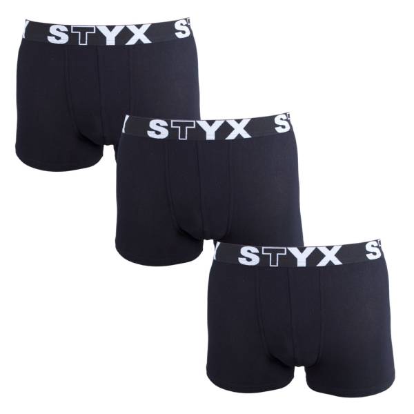 3PACK pánské boxerky Styx sportovní guma nadrozměr černé (3R960) 3XL, trenky / trenýrky.
Boxerky Styx jsou skvělou volbou, pokud máš rád pohodlné a kvalitní pánské spodní prádlo.
Boxerky Styx s přívlastkem „sport“ jsou vytvořeny z kombinace bavlny, antibakteriálního modalu a elastanu, jsou velice pohodlné na celodenní nošení a aktivity všeho druhu.
A jak je to s praním?
Více se dozvíš v klasických informacích o produktu.