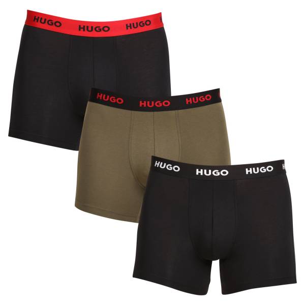 3PACK pánské boxerky HUGO vícebarevné (50503079 972) XL, trenky / trenýrky.
Boxerky BOSS to je prvotřídní kvalita, za kterou stojí světová ikonická značka pánského spodního prádla.
 
Boxerky od značky BOSS patří mezi naprosté legendy mezi spodním prádlem.