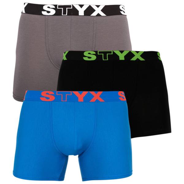 3PACK pánské boxerky Styx long sportovní guma vícebarevné (U9626763) L, trenky / trenýrky.
Boxerky Styx jsou skvělou volbou, pokud máš rád pohodlné a kvalitní pánské spodní prádlo.
Boxerky Styx s přívlastkem „sport“ jsou vytvořeny z kombinace bavlny, antibakteriálního modalu a elastanu, jsou velice pohodlné na celodenní nošení a aktivity všeho druhu.
A jak je to s praním?
Více se dozvíš v klasických informacích o produktu.