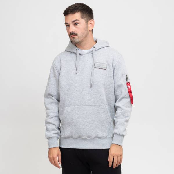 Alpha Industries Red Stripe Hoody 2XL.