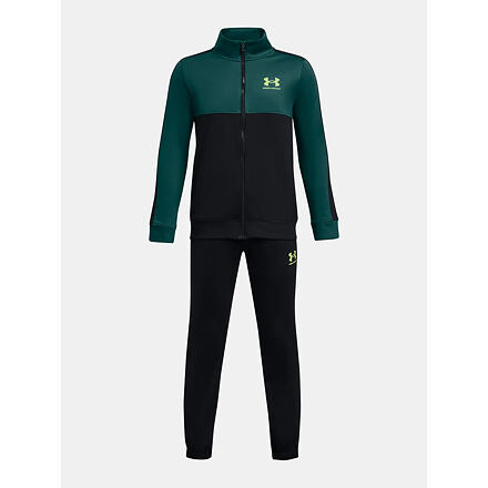 Chlapecká tepláková souprava Under Armour CB Knit Track Suit velikost YM.