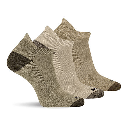 Unisex ponožky Merrell MEA33506T3B2 OLAST WOOL EVERYDAY TAB (3 packs) velikost L/XL.