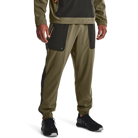 Pánské workoutové kalhoty Under Armour Rush Woven Tear Away Pant velikost L.