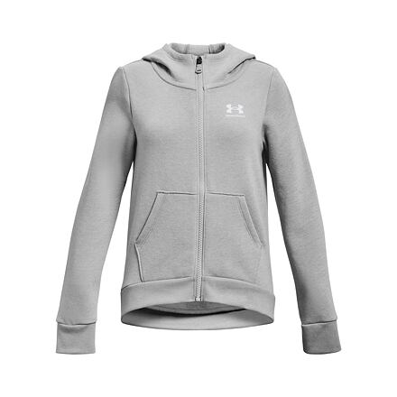 Dívčí fleecová mikina Under Armour Rival Fleece LU FZ Hoodie velikost YL.