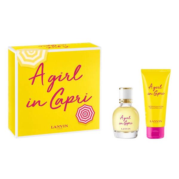 Lanvin A Girl In Capri - EDT 50 ml + tělové mléko 100 ml.