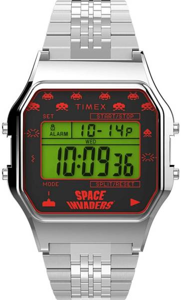 Timex Special Projects T80 x Space Invaders TW2V30000U8.