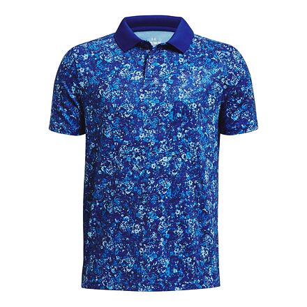 Chlapecké polo tričko Under Armour Perf Floral Speckle Polo velikost YXL.