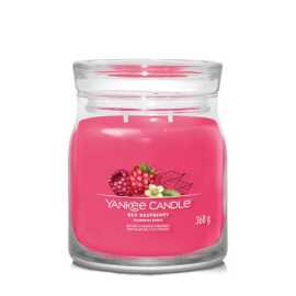 Yankee Candle Aromatická svíčka Signature sklo střední Red Raspberry 368 g.