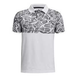 Chlapecké polo tričko Under Armour Perf Palm Sketch Polo velikost YXS.