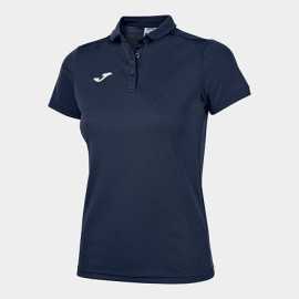 Dámské triko Joma Hobby Women Polo Shirt S/S Dark Navy velikost XS.