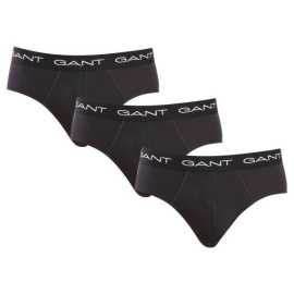 3PACK pánské slipy Gant černé (900013001-005) 3XL.
Hledáte komfortní pánské spodní prádlo?
  
Pánské slipy GANT jsou vyrobeny z kvalitní bavlny (95 %) a příměsi elastanu (5 %), v pase mají příjemnou vytkávanou gumu, která nikde neškrtí ani neškrábe, navíc má kontrastní gumu s nápisem GANT.
Co se praní týče - naše doporučení je prát maximálně na 40°C a sušit je v sušičce na nízkou teplotu, jinak se může stát, že už slipy nebude možné nosit - více se dozvíte níže v klasických informacích o produktu.