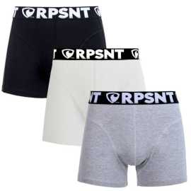 3PACK pánské boxerky Represent vícebarevné (R3M-BOX-04030406) XL, trenky / trenýrky.
Boxerky Represent jsou ve výrobě teprve z přelomu roku 2011/2012 a od té doby si získávají stále více fanoušků.