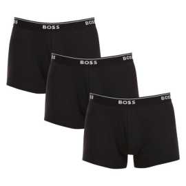 3PACK pánské boxerky BOSS černé (50475685 001) XL, trenky / trenýrky.
Boxerky BOSS to je prvotřídní kvalita, za kterou stojí světová ikonická značka pánského spodního prádla.
 
Boxerky od značky BOSS patří mezi naprosté legendy mezi spodním prádlem.