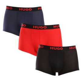 3PACK pánské boxerky HUGO vícebarevné (50496723 982) XXL, trenky / trenýrky.
Boxerky BOSS to je prvotřídní kvalita, za kterou stojí světová ikonická značka pánského spodního prádla.
 
Boxerky od značky BOSS patří mezi naprosté legendy mezi spodním prádlem.