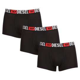 3PACK pánské boxerky Diesel černé (00ST3V-0DDAI-E4356) M, trenky / trenýrky.
Boxerky Diesel s vytkávanou gumou jsou dobrou volbou, pokud chcete pohodlné pánské spodní prádlo, které vypadá jedinečně.
 
Boxerky Diesel jsou ušity z bavlny s příměsí elastanu, díky tomu skvěle sedí a nikde se nezařezávají.
Prostě a jednoduše, pokud chcete kvalitu, volte spodní prádlo Diesel, budete spokojeni.
Více se dozvíte níže v klasických informacích o produktu.