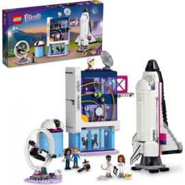 LEGO® Friends 41713 Olivie a vesmírná akademie.

Poté si mohou přehrát příběh s výcvikem pro výpravný let do vesmíru.

Ke stavebnici je také připravena ke stažení zdarma aplikace Instructions Plus do chytrého telefonu či tabletu.

Akademie měří přes 26 cm na výšku, 21 cm na šířku a 10 cm do hloubky.

Skladba a funkčnost:


	do nákladového prostoru vedou vyklápěcí dveře
	k manipulačnímu ramenu lze připevnit minipanenky zkoumající vesmír
	autentické funkce, od přídavných trysek vesmírné rakety až po simulátor virtuální reality


Obsah balení:


	celkem 757 dílků
	teleskop, víceosý trenažér, řídicí místnost
	vesmírná galerie s modelem Slunce, Země a Měsíce simulující oběžné dráhy těles


Vyberte dětem kvalitní stavebnici Lego!

Vhodné pro děti od 8 let
Materiál: plast
Počet dílků: 757
Rozměry balení: 28,2 x 7,85 x 54 cm
Země původu: EU