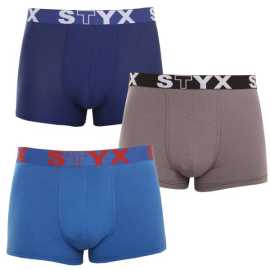 3PACK pánské boxerky Styx sportovní guma vícebarevné (G9676863) XXL, trenky / trenýrky.
Boxerky Styx jsou skvělou volbou, pokud máš rád pohodlné a kvalitní pánské spodní prádlo.
Boxerky Styx s přívlastkem „sport“ jsou vytvořeny z kombinace bavlny, antibakteriálního modalu a elastanu, jsou velice pohodlné na celodenní nošení a aktivity všeho druhu.
A jak je to s praním?
Více se dozvíš v klasických informacích o produktu.