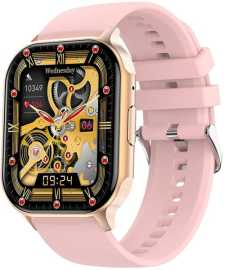 Wotchi AMOLED Smartwatch W26HK – Gold - Pink.