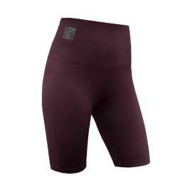 SENSOR INFINITY ECO dámské legíny biker shorts port red velikost M.