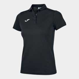 Dámské triko Joma Hobby Women Polo Shirt S/S Black velikost L.