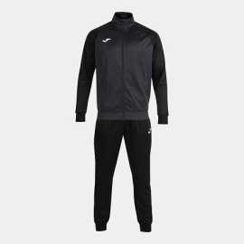 Pánská/chlapecká tepláková souprava Joma Academy IV Tracksuit Anthracite Black velikost S.