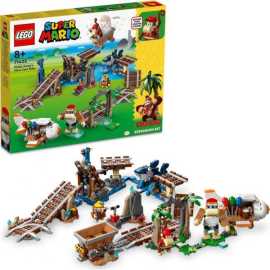 LEGO® Super Mario™ 71425 Diddy Kongova jízda v důlním vozíku – rozšiřující set.

Toto rozšíření, stejně jako všechny další, nabízí jedinečnou herní úroveň.

Aplikace LEGO® Super Mario™ je připravena ke stažení zdarma.

Mohou si přehrát příběh, kdy absolvují Diddy Kongovu jízdu s vozíkem.

Přednosti:


	kvalitní zpracování, zaručená přesnost každého dílku
	stavěním trénují děti jemnou motoriku a trpělivost
	rozvíjí fantazii


Skladba a funkčnost:


	důlní vozík a trať
	letadlo, letadlový obchod, banány
	Diddy Kong, Mone Miner, Snaggles


Upozornění:


	pro interaktivní herní zážitek je zapotřebí některý ze startovacích setů 71360, 71387 nebo 71403


Kupte dětem rozšiřující set LEGO Super Mario!

Vhodné pro děti od 8 let
Počet dílků: 1157