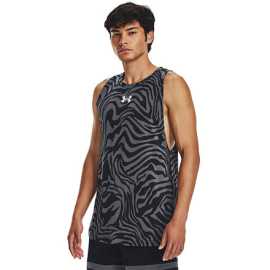 Pánské tílko Under Armour Baseline Printed Tank velikost S.