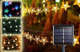 Dekorativní venkovní solární řetěz s 40 LED – Lights Star