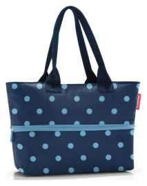 Reisenthel Shopper E1 Mixed Dots Blue.