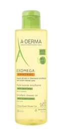 A-DERMA Zvláčňující sprchový olej pro suchou pokožku se sklonem k atopickému ekzému Exomega Control (Emollient Shower Oil) 500 ml.