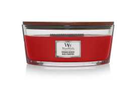 WoodWick Vonná svíčka loď Crimson Berries 453,6 g.