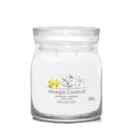 Yankee Candle Aromatická svíčka Signature sklo střední Midnight Jasmine 368 g.