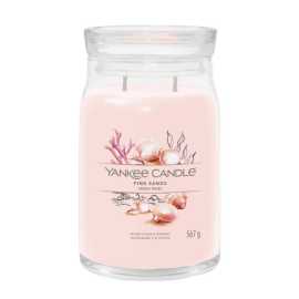 Yankee Candle Aromatická svíčka Signature sklo velké Pink Sands 567 g.