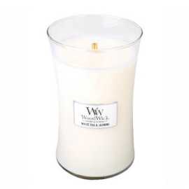 WoodWick Vonná svíčka váza velká White Tea & Jasmine 609,5 g.