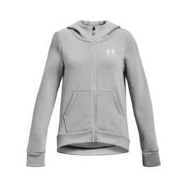 Dívčí fleecová mikina Under Armour Rival Fleece LU FZ Hoodie velikost YL.