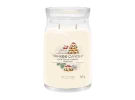 Yankee Candle Aromatická svíčka Signature sklo velké Spun Sugar Flurries 567 g.